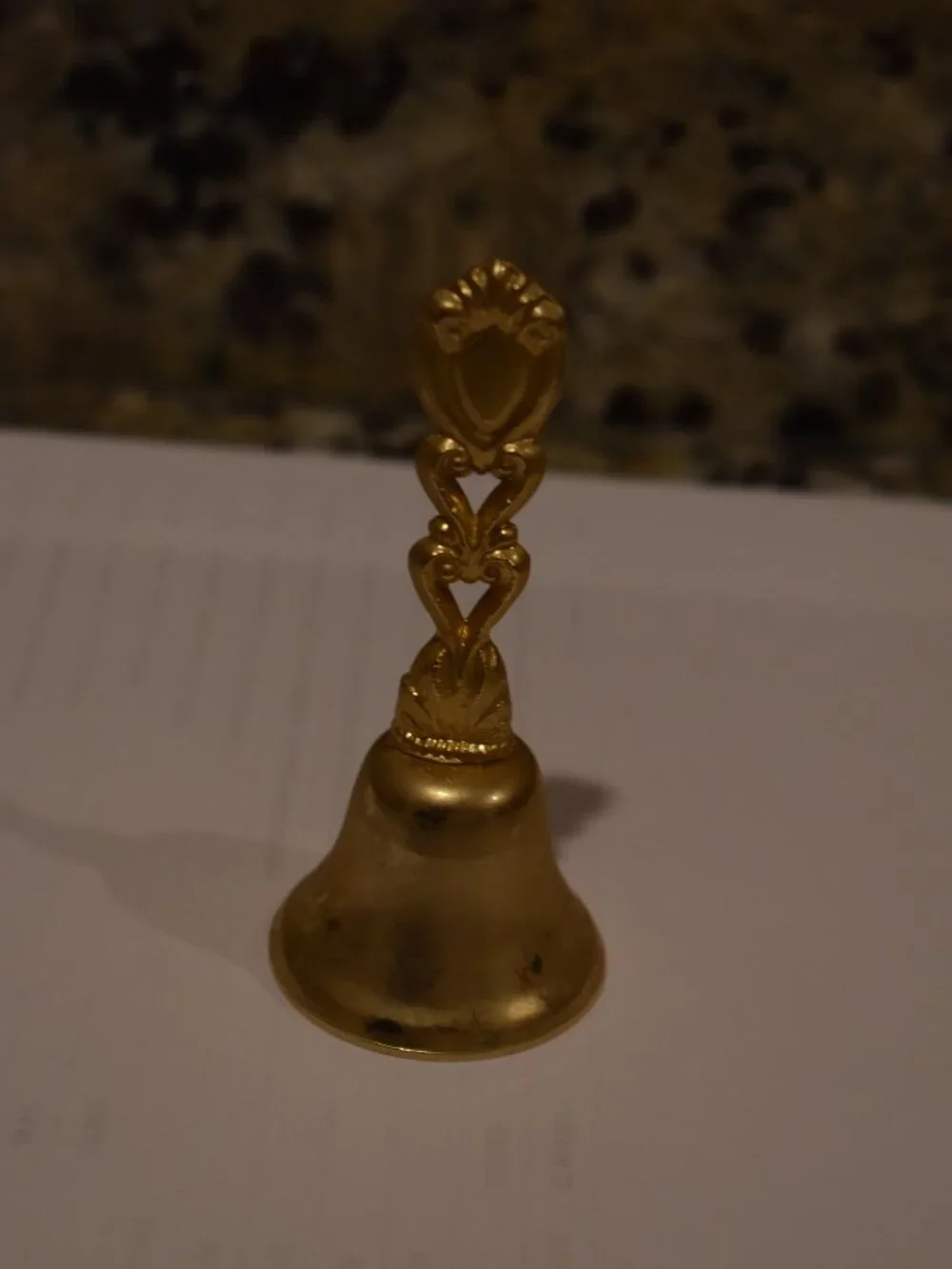 Metal Boston Mass Souvenir Bell
